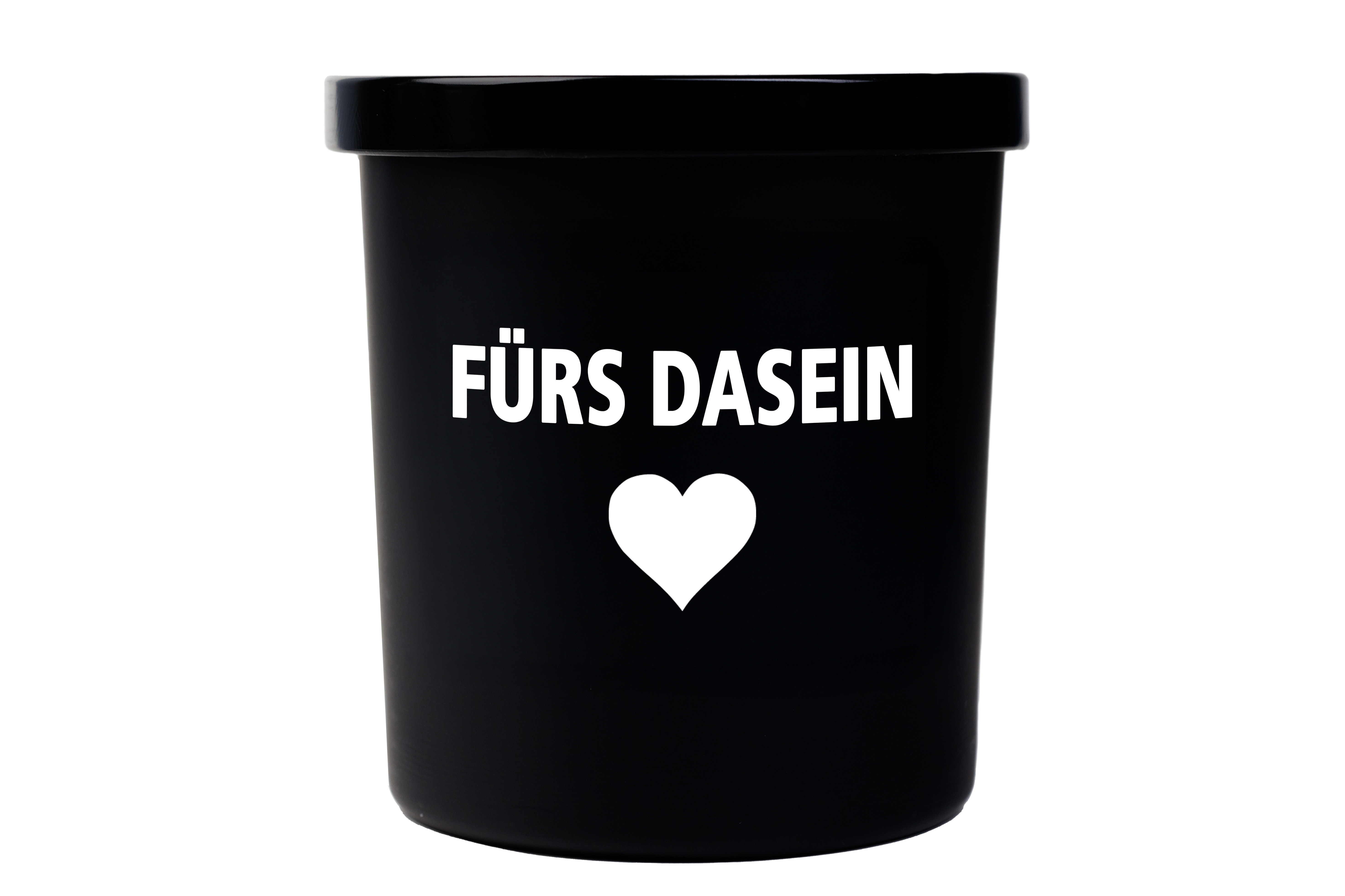 Spruchkerze "fürs dasein…."