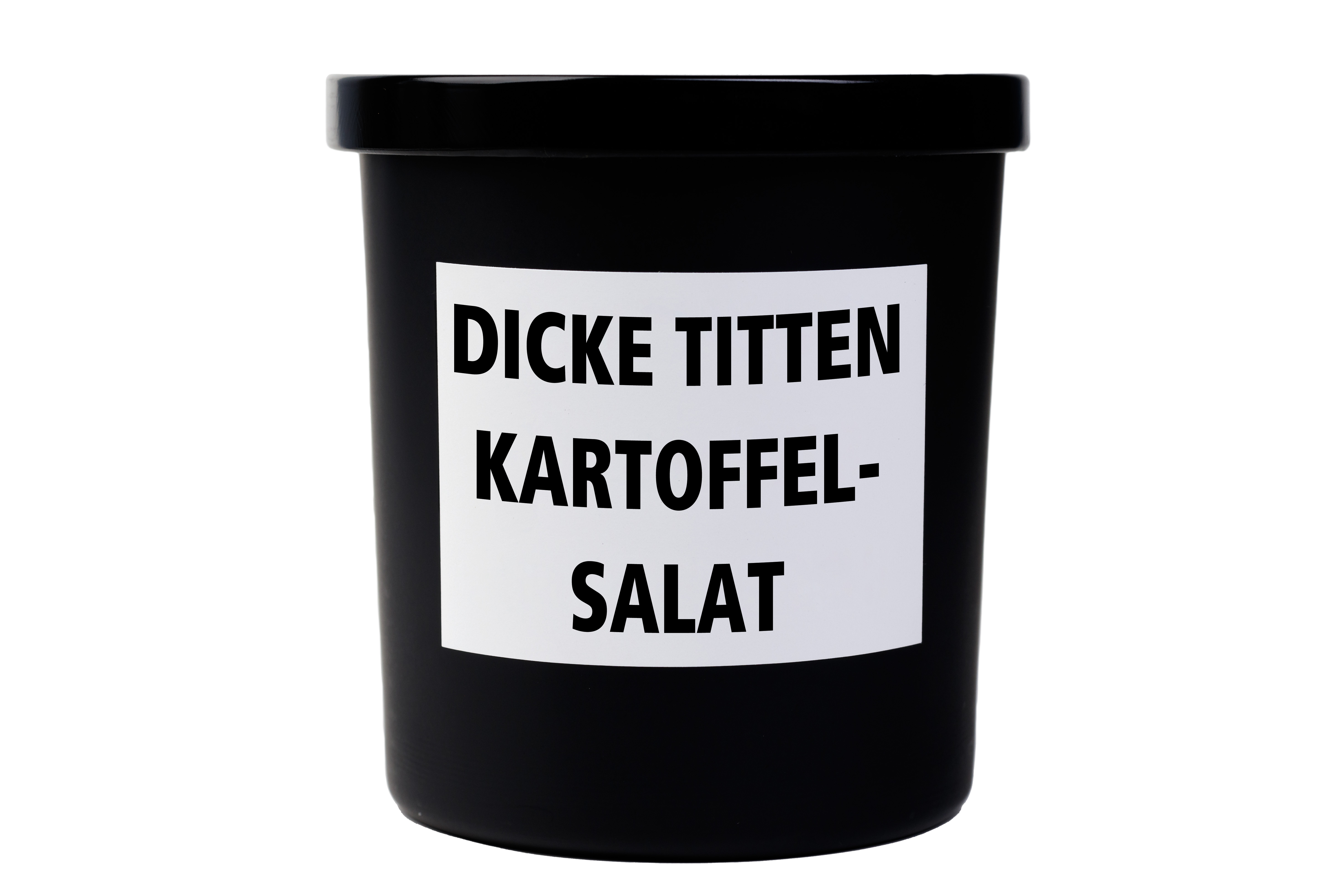 Spruchkerze "Dicke Titten Kartoffelsalat"