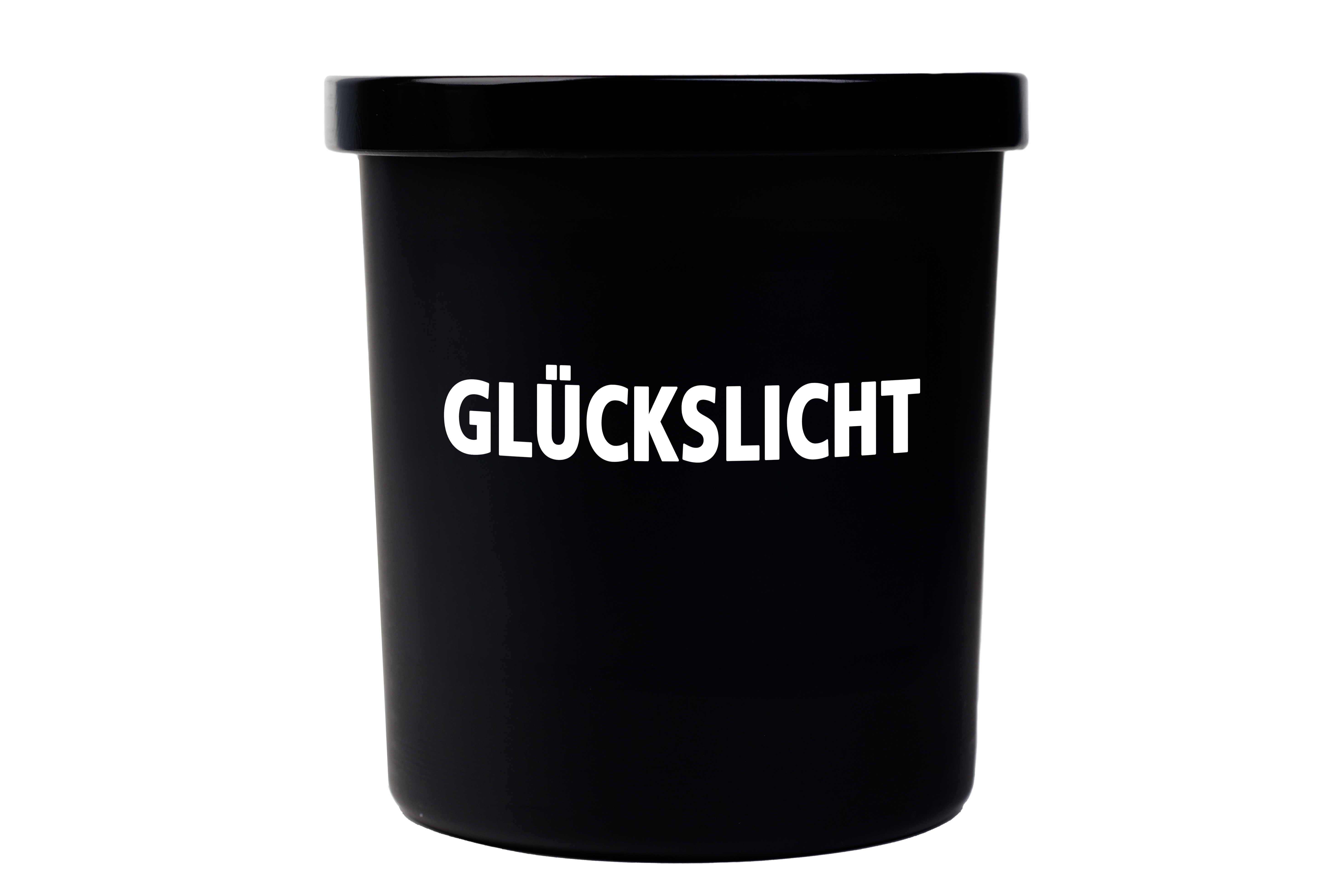Spruchkerze "Glückslicht"