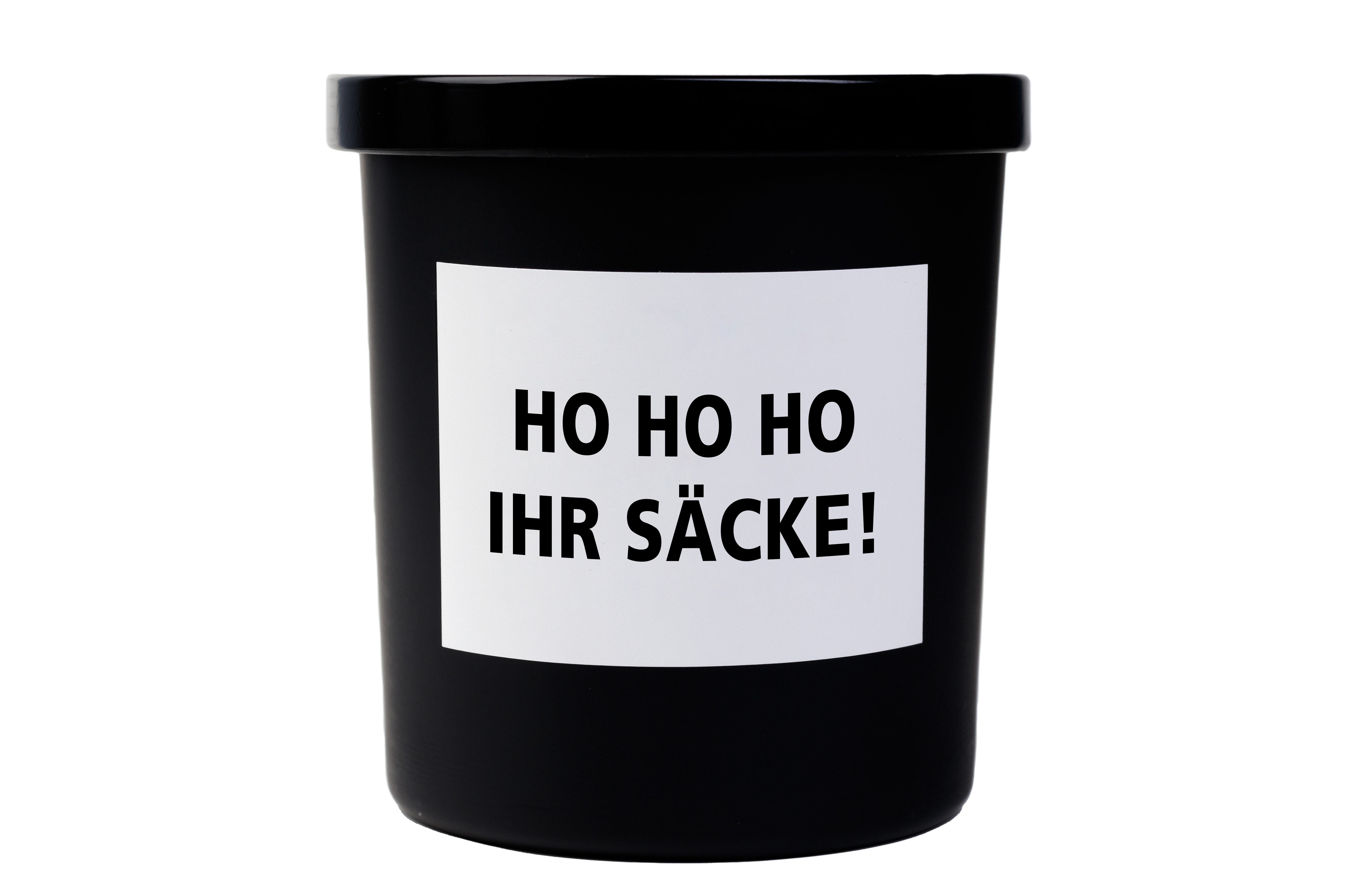 Duftkerze "Ho Ho Ho Ihr Säcke" 