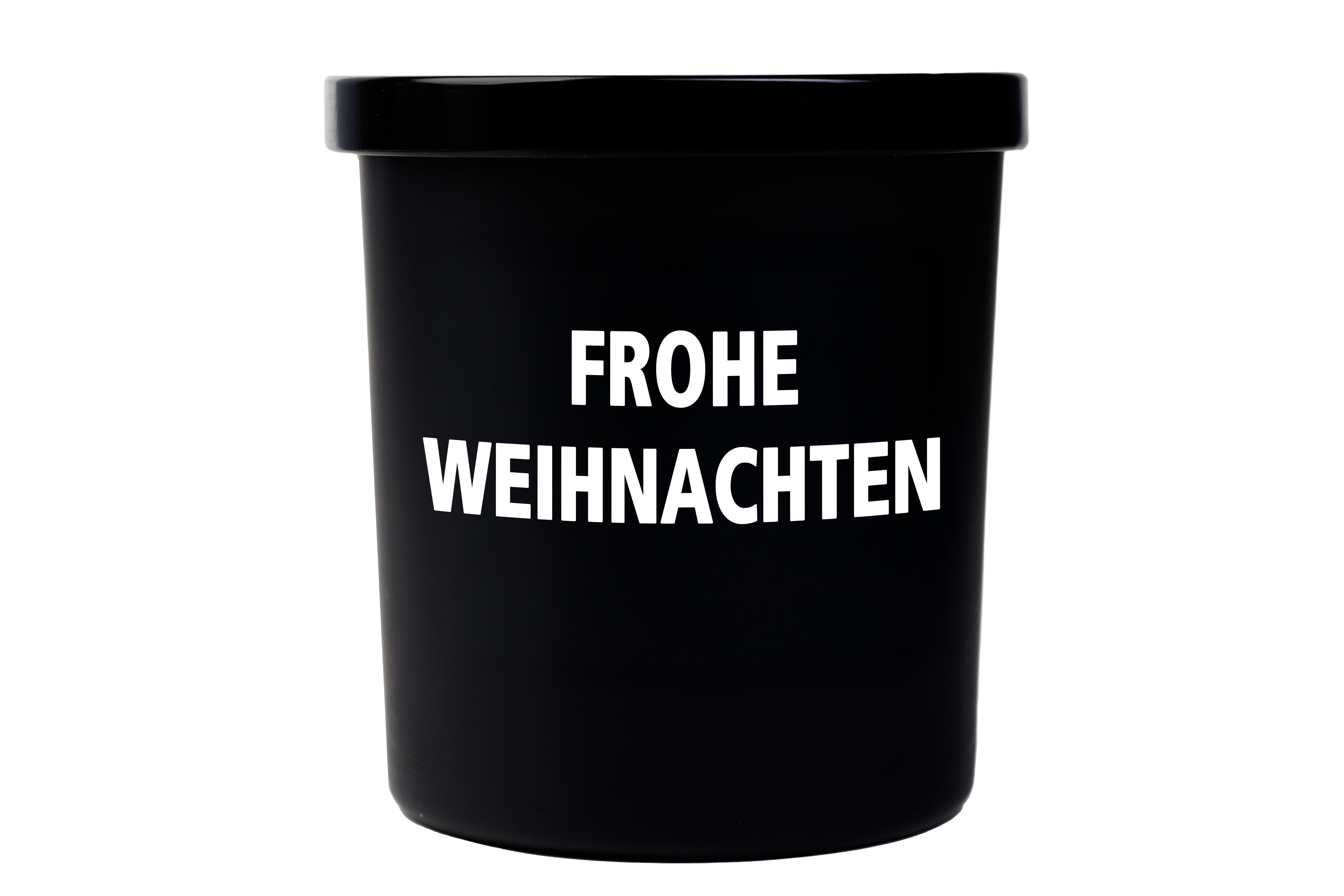 Spruchkerze "Frohe Weihnachten"  