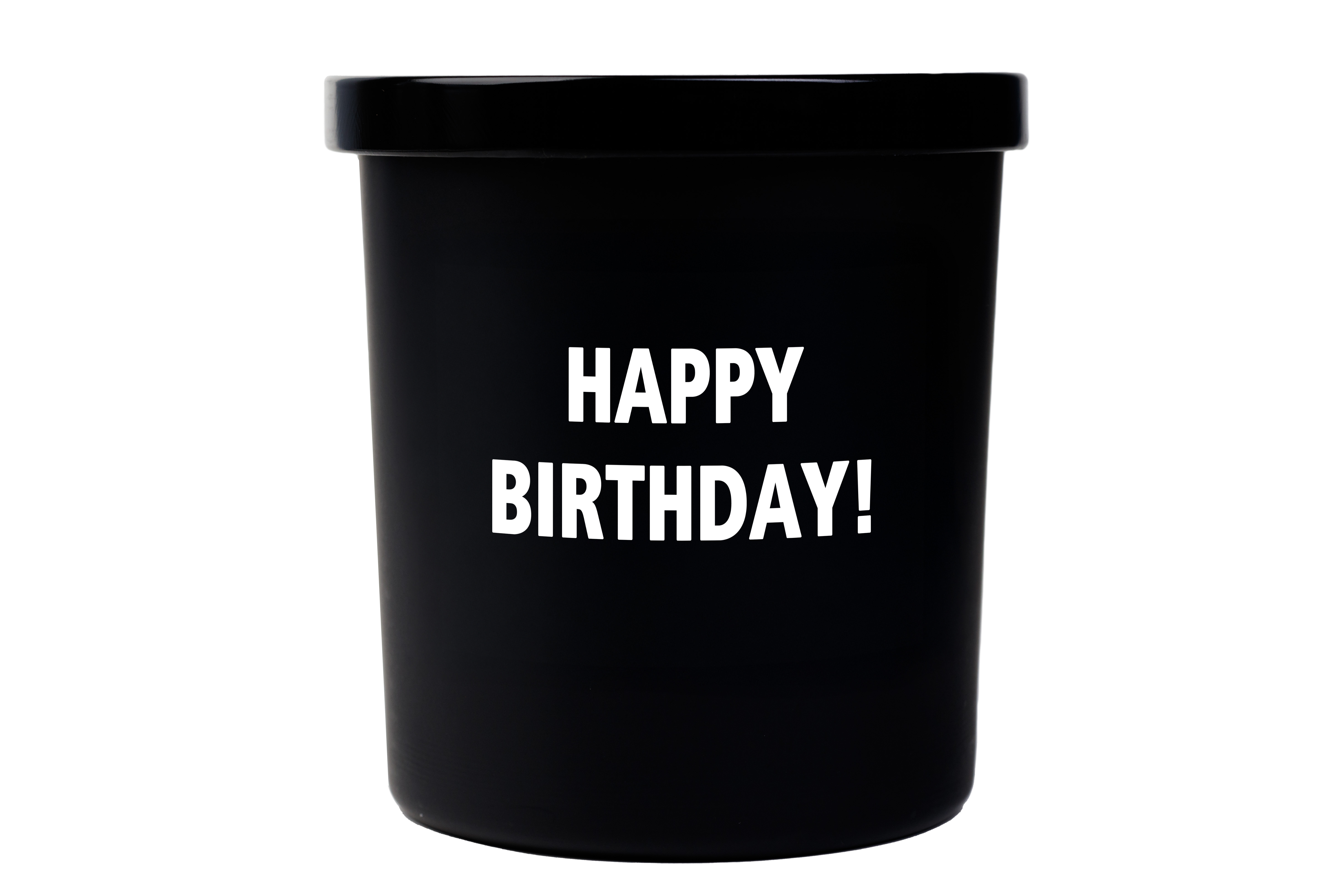 Spruchkerze "Happy Birthday!"